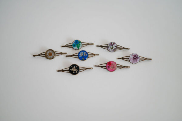 Custom Floral Hair Pin - Image 4