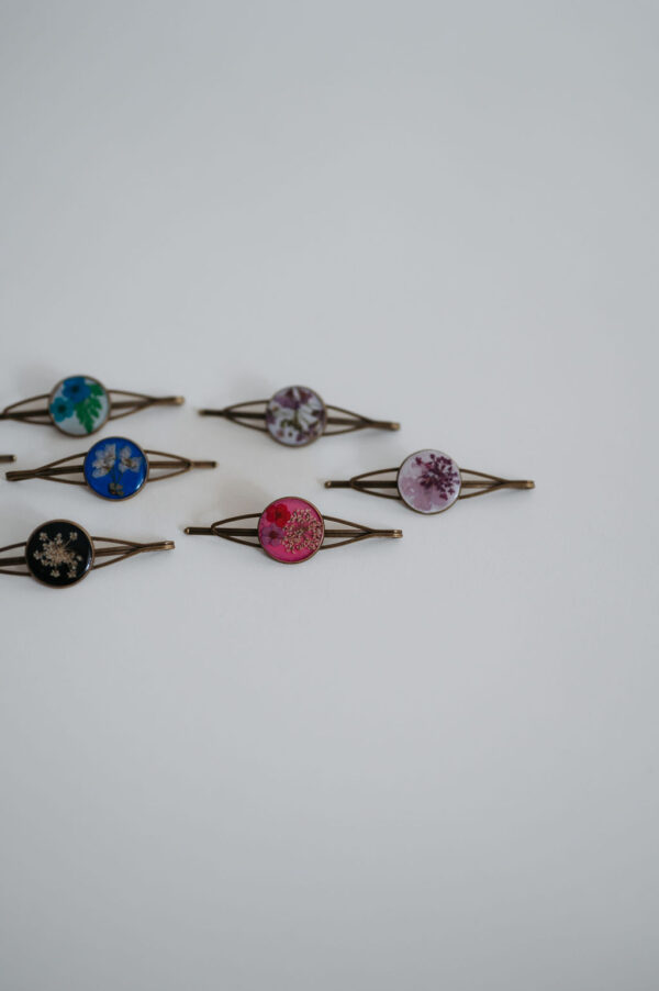 Custom Floral Hair Pin - Image 3
