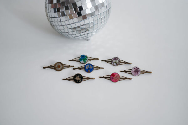 Custom Floral Hair Pin