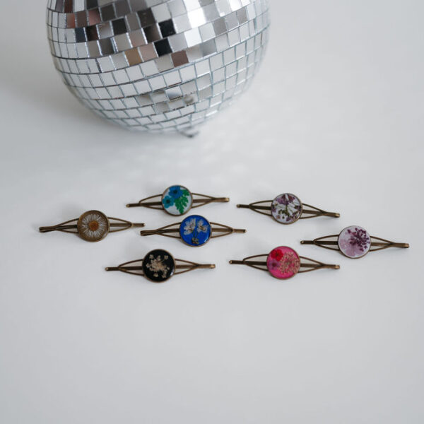 Custom Floral Hair Pin