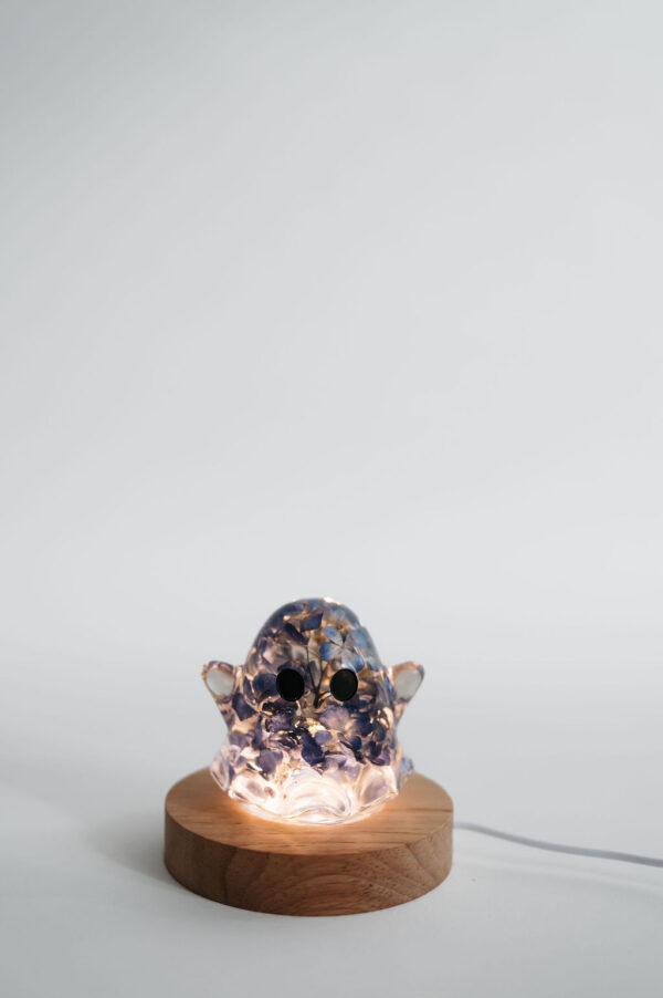 Floral Ghost Figurine (Lamp Base not included) - Image 2
